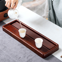Chenxiang drainage tea tray home simple modern personality living room tea table whole heavy bamboo kung fu tea tray