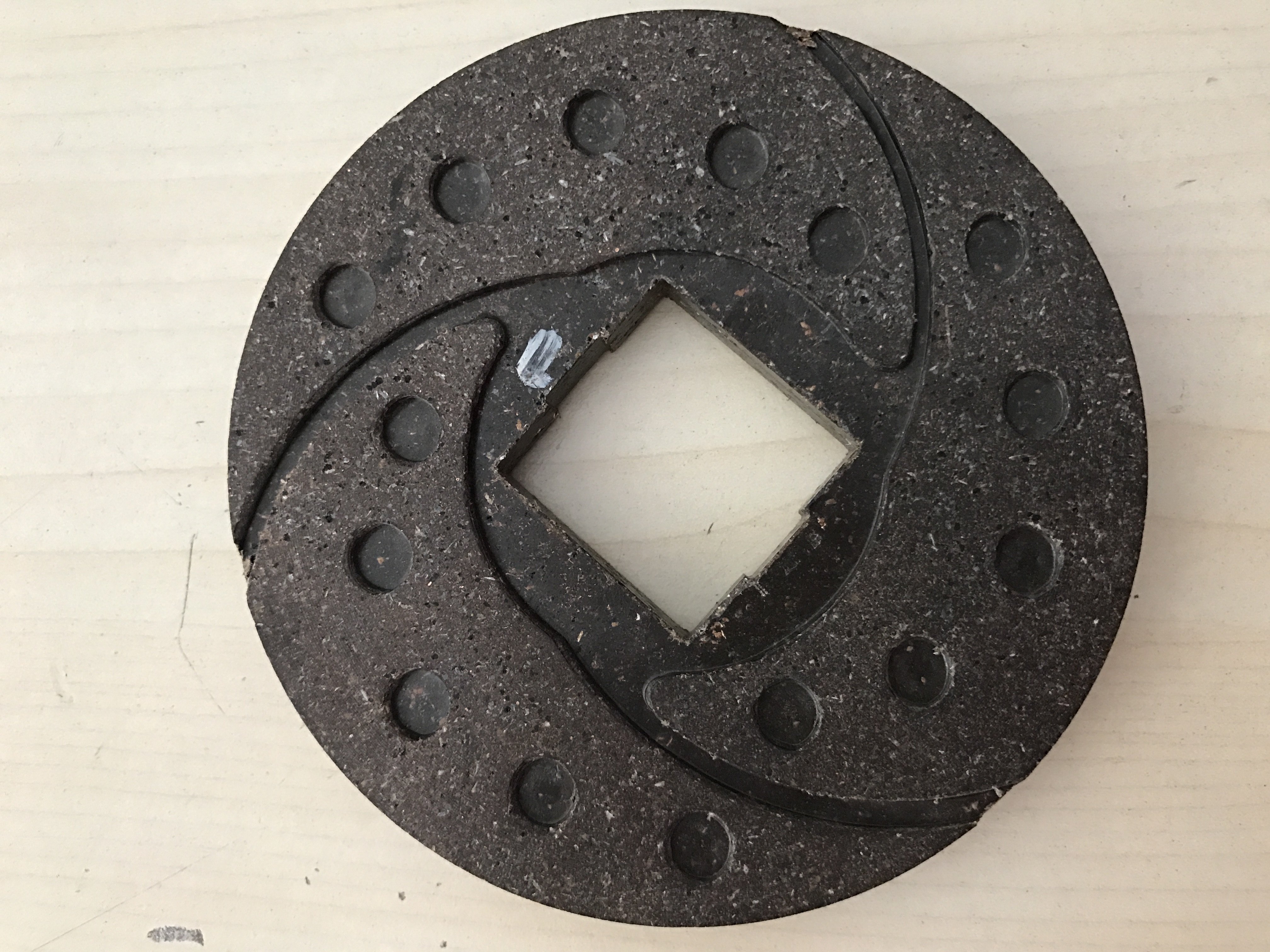 100 million large machinery processing center disc knife garage knife arm motor AEV550 Peking University Billboard brake sheet