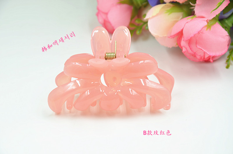 Kẹp tóc Gripper Kích Thước Lớn Bath Clip Jelly Loạt Medium Mát Clips Adult Tóc Phụ Kiện Đơn Giản Tóc Ngắn