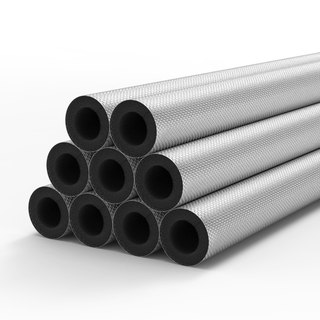 Open self-adhesive rubber and plastic water pipe insulation pipe insulation cotton solar thickened PPR fire antifreeze material