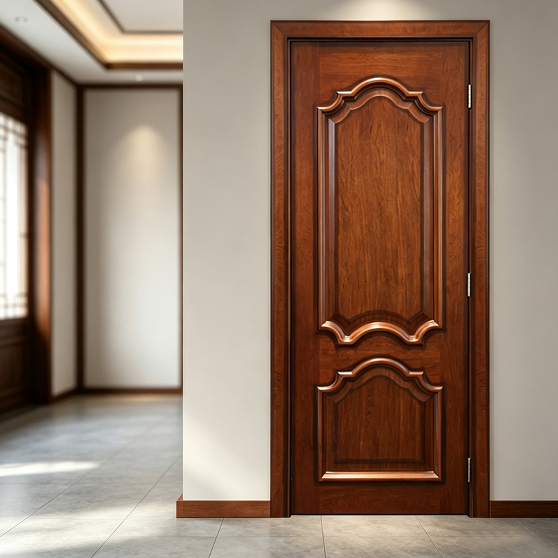 Factory Direct Sales Set of Doors, Bedroom Doors, European-Style Doors, All Solid Wood Doors, Pure Natural Wood Doors, Interior Doors, Lacquered Doors, Room Doors