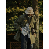 Crisis youth M51 improved profile windbreaker men and women Japanese retro long tooling loose student jacket tide