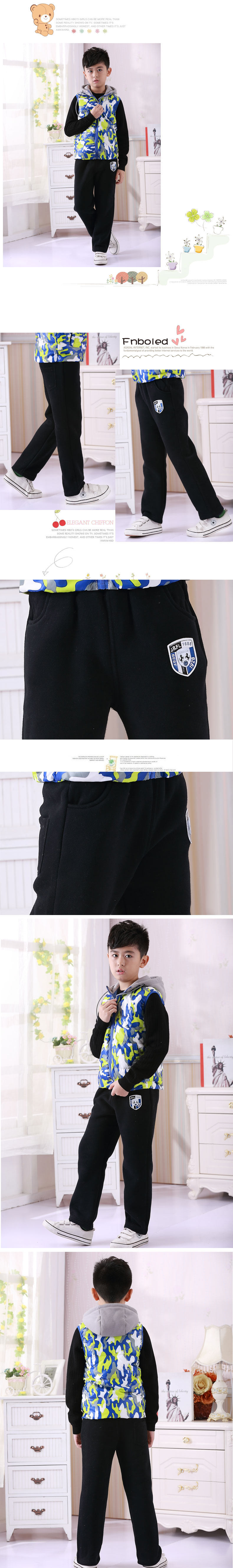 Pantalon garcon en Toile de coton - Ref 2055033 Image 21