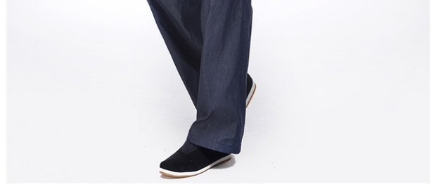 Bộ đồ cotton nguyên bản phù hợp với văn hóa truyền thống quần áo nam Tang phù hợp với bộ đồ Tang nam dài tay quần áo nam