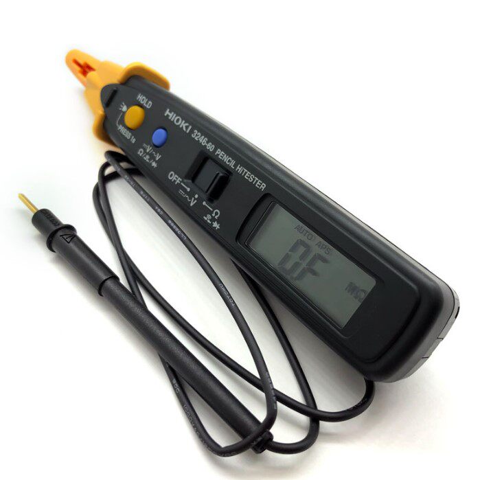 HIOKI Day Pen Digital Multimeter 3246-60 Universal Strap LED Lighting Mini Pocket