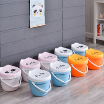 Jubilee Dragon Dudu bucket stool D3080 3081 children storage bucket cartoon storage stool can sit portable