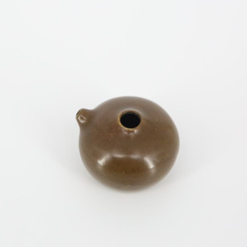 Huixuan Wenfang Room Retro Bronze Bronze Ware Room Round Drop Ink Stone ink Ink Must-have instrument Water Note Masters-Taobao