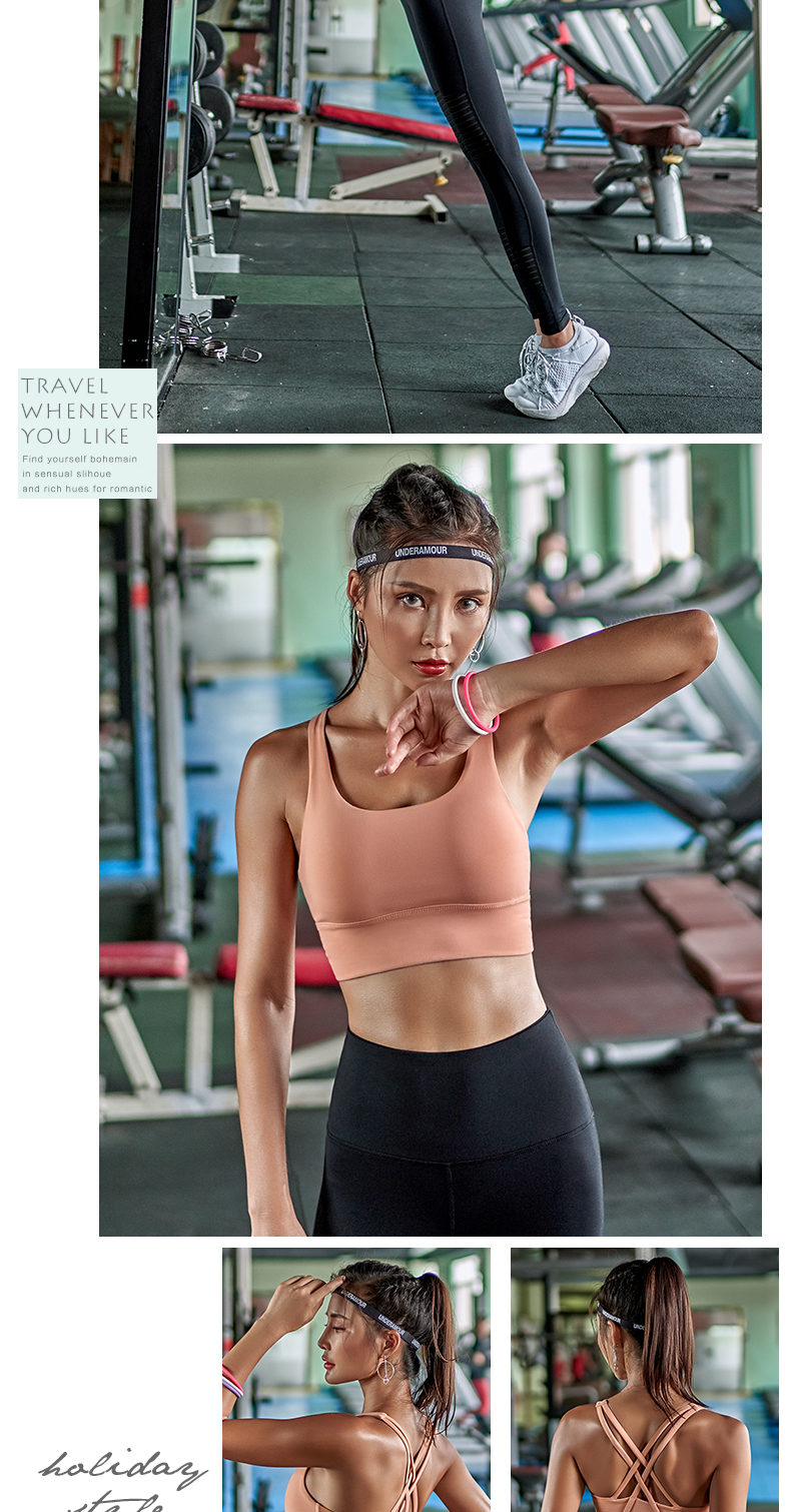 Thật vậy, áo vest nữ đẹp trở lại dây đeo vai mỏng mà không có áo ngực thể thao áo yoga