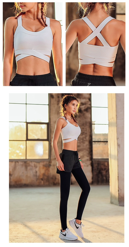 Thật vậy, cường độ cao rập khuôn yoga chuyên nghiệp áo ngực thể thao đồ lót nữ chống sốc chạy tập hợp áo vest đẹp