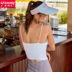 Thật vậy kỳ quặc vai mỏng thể thao vest rập khuôn áo ngực chống sốc làm đẹp trở lại đồ lót phụ nữ tập hợp yoga tập thể dục áo ngực mùa đông áo tập thể dục Đồ lót thể thao