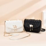 Цепь, сумка на одно плечо, премиум класс, городской стиль