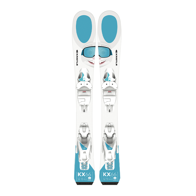 Austria Kastle Junior Children's All-Energy Ski Double Plate KX66 Prem 80CN*90CM