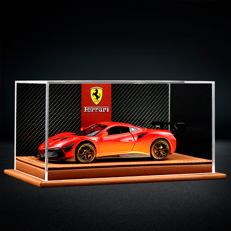 1:32 Alloy Simulation Ferrari 488 Sports Car Model Car Collection Ornament Toy Car Model Gift for Boys