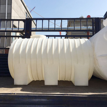 Horizontal extra large thickened rotomolded beef tendon water tank water tower water tank 1T-10T ton plastic barrel food grade new PE material