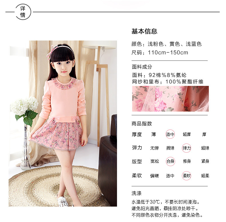 Robes pour fille - Ref 2044983 Image 21