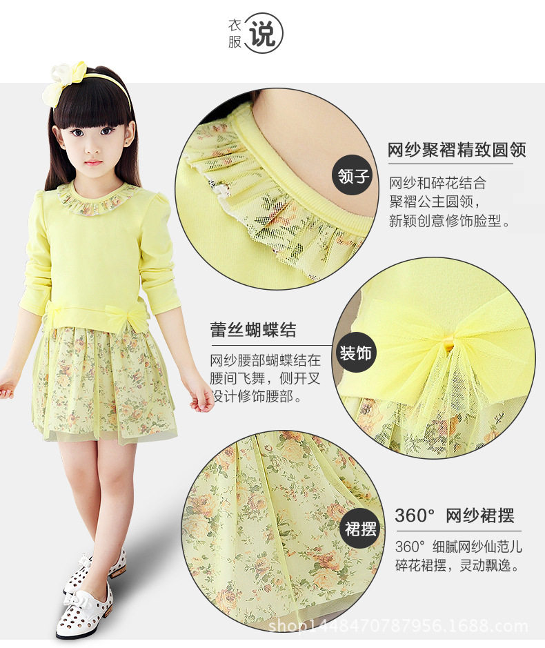 Robes pour fille - Ref 2044983 Image 13