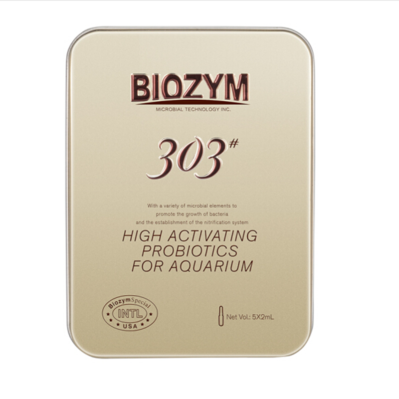 American BIOZYM 100 Interiorized bacterial liquid water aquarium water purification digesting bacteria 303 light sea water generic