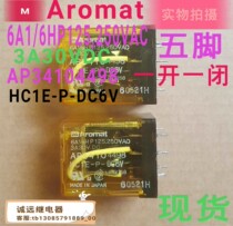 AP34104496 relay original spot HC1E-P-DC6V one open one closed 5 angle Aromat