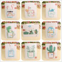 Switch sticker wall sticker socket protective cover living room bedroom home light switch decoration modern simple 3d stereo sticker