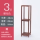 180cm lớn siêu cao bốn tầng hoa đứng ban công gỗ rắn phòng khách trong nhà và ngoài trời loll rack đơn giản - Kệ kệ inox 3 tầng