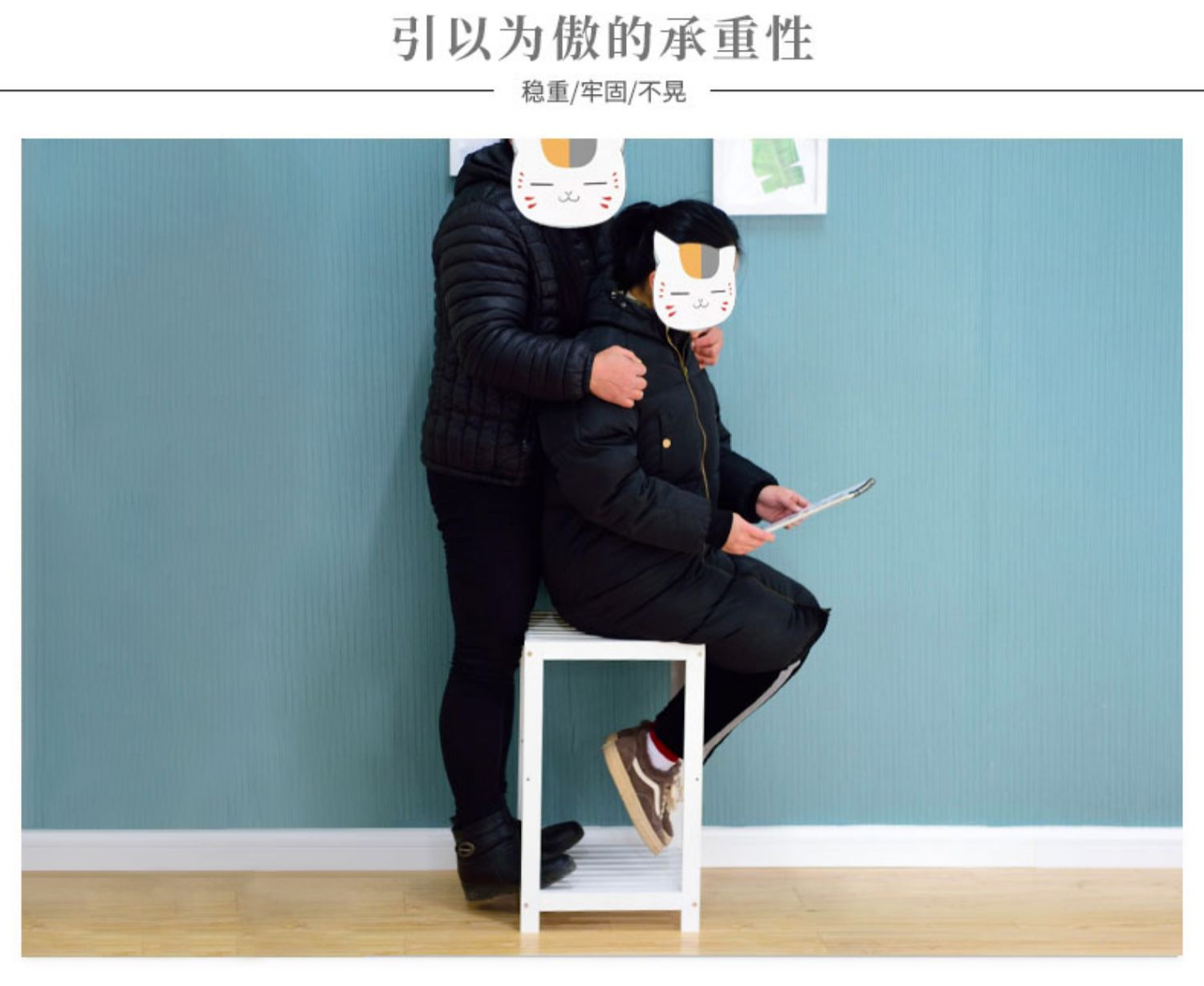 180cm lớn siêu cao bốn tầng hoa đứng ban công gỗ rắn phòng khách trong nhà và ngoài trời loll rack đơn giản - Kệ tủ giày giá rẻ