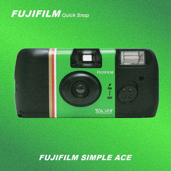 Fuji disposable film camera kodak film point and shot film camera student illustration retro gift birthday Fuji disposable film camera kodak film point and shot film camera student illustration retro gift birthday
