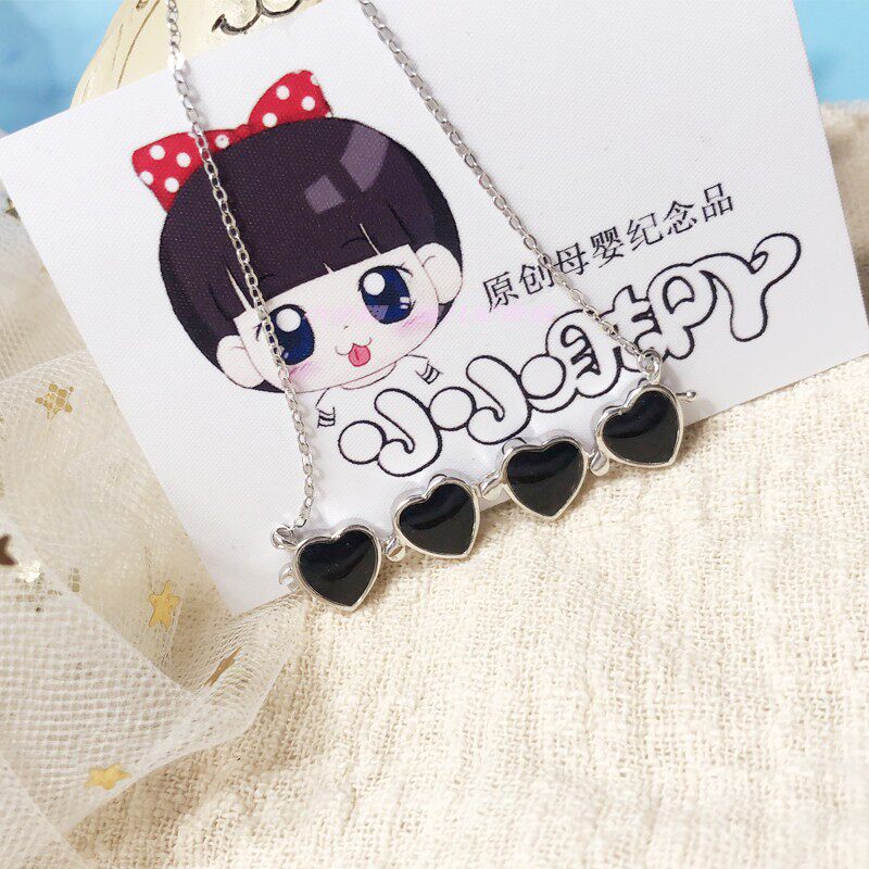 Fetal souvenirs s925 silver pendant diy necklace hand - made breast fetal fetal fetal hair preservation bottle four leaves