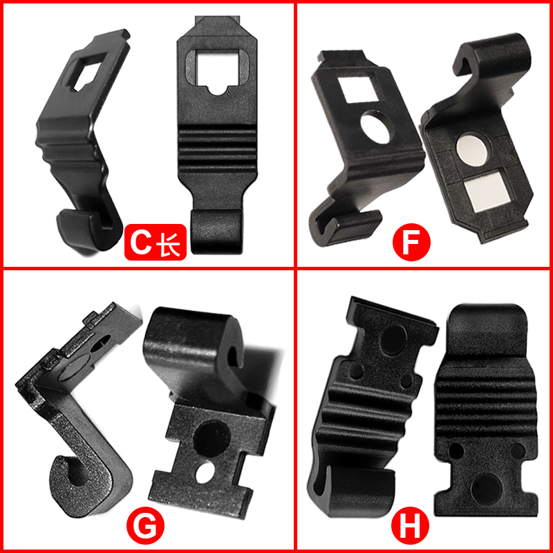 Rear mirror driving recorder buckle accessories fixed strap tie strap bandage strip universal back buckle hook rubber strip