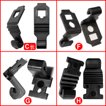 Rearview mirror driving recorder buckle accessory fixing strap bandage strip Universal back buckle adhesive hook rubber strip