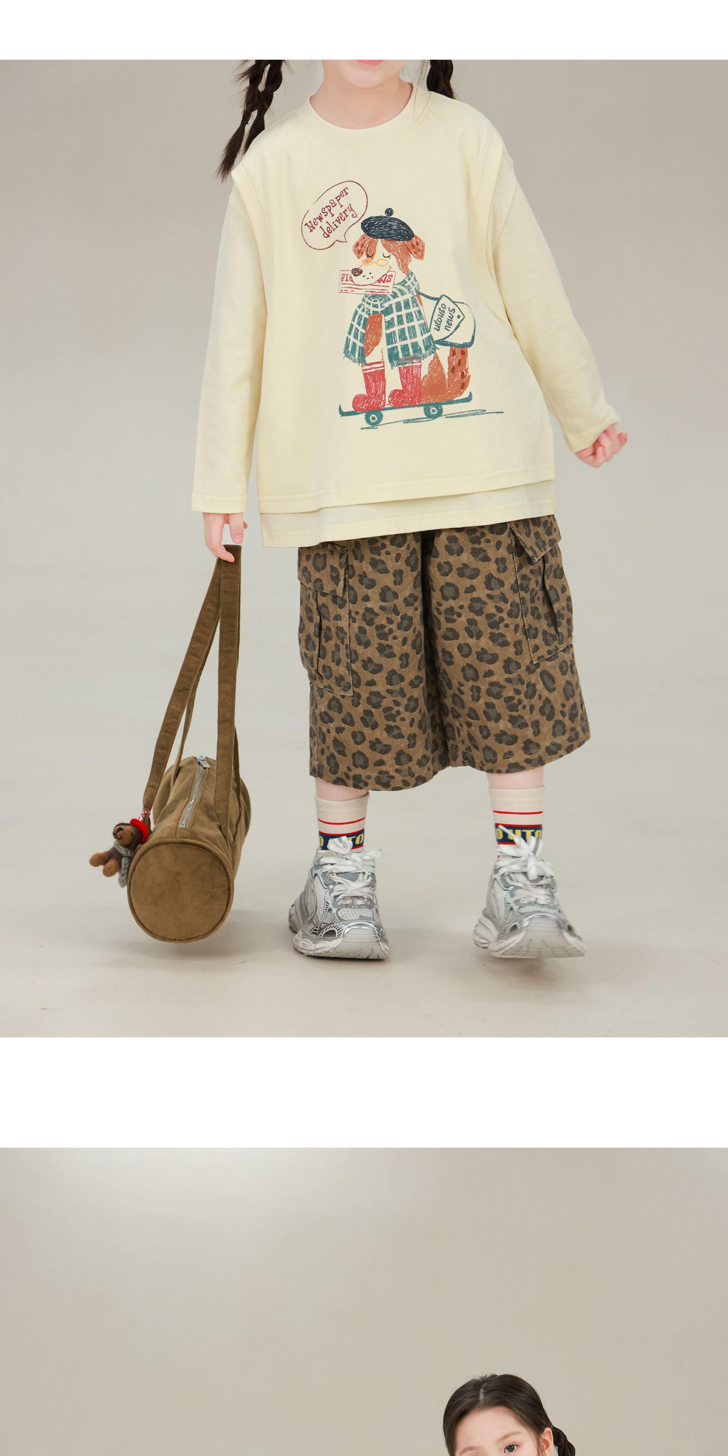 Big-Eared Elephant Girl's Casual Personality Sneakers 2026 Autumn New Versatile Trendy Vintage Dad Shoes — 41