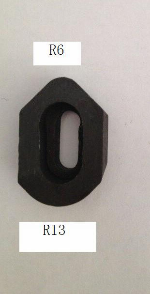 Manual fillet machine chamfered machine special knife base R13 manual fillet machine tool head lower knife