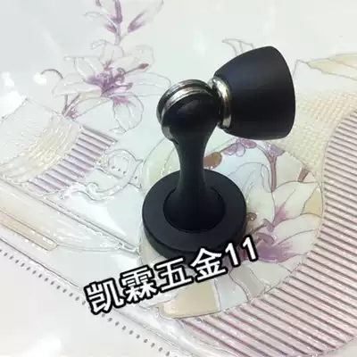 Italy Yimei black door suction European wall suction ground suction Super strong reinforced double base pure black