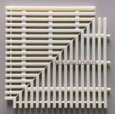 Swimming pool overflow grille New three-socket corner grille New diamond corner grille Swimming pool equipment