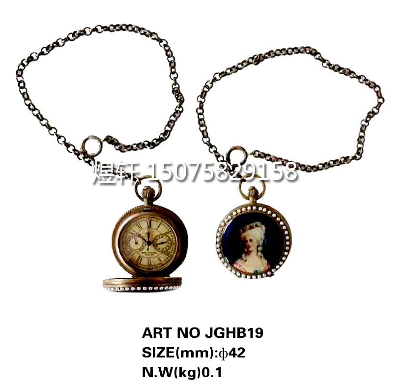 Pocket watch) Φ42 pearl single door pocket watch) all copper old-fashioned old mechanical pocket watch) imitation antique pocket watch