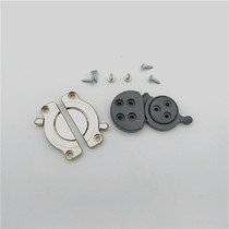 Desktop Heavy Composition Connecting Piece Computer Desk Fastener Thickened Zinc Alloy Desk Dining Table Splicing Piece