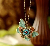 Ретро свитер, ожерелье для влюбленных, европейский стиль