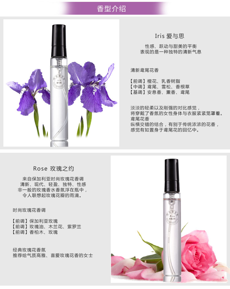 Hương hoa phong lan nước hoa mộc lan trắng và nước hoa hương thơm tươi mát và lâu dài nam nữ hoa hồng vàng trái cây gỗ đàn hương xanh Hộp quà tặng 50ml - Nước hoa nước hoa xách tay