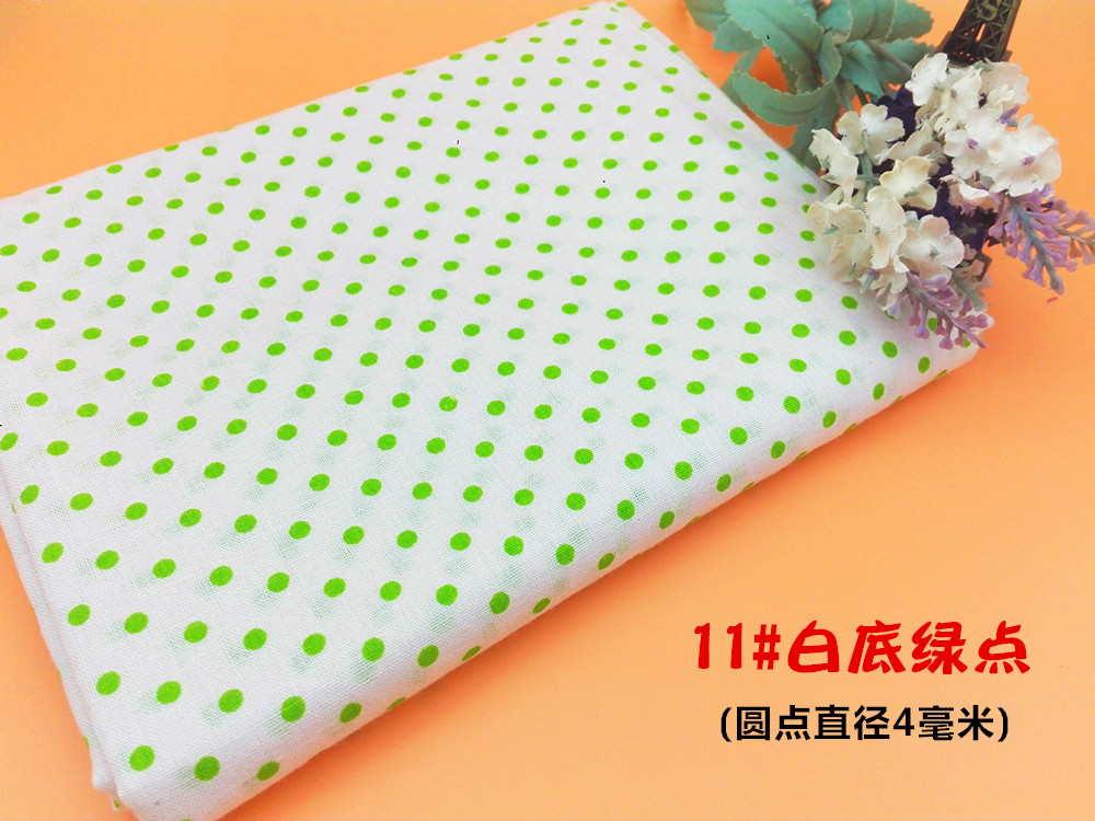 Mục vụ dot dot bông vải điểm ý tưởng phim hoạt hình handmade TỰ LÀM bông vải quần áo váy hoa vải