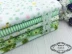 Màu xanh lá cây nhỏ tươi vườn vải nhỏ twill kẻ sọc thủ công DIY bông vải khăn trải bàn vải cotton da cá Vải vải tự làm