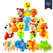 Shake sound network red little yellow duck children press forward pressure cartoon animal scooter boy 1-2-3 years old baby