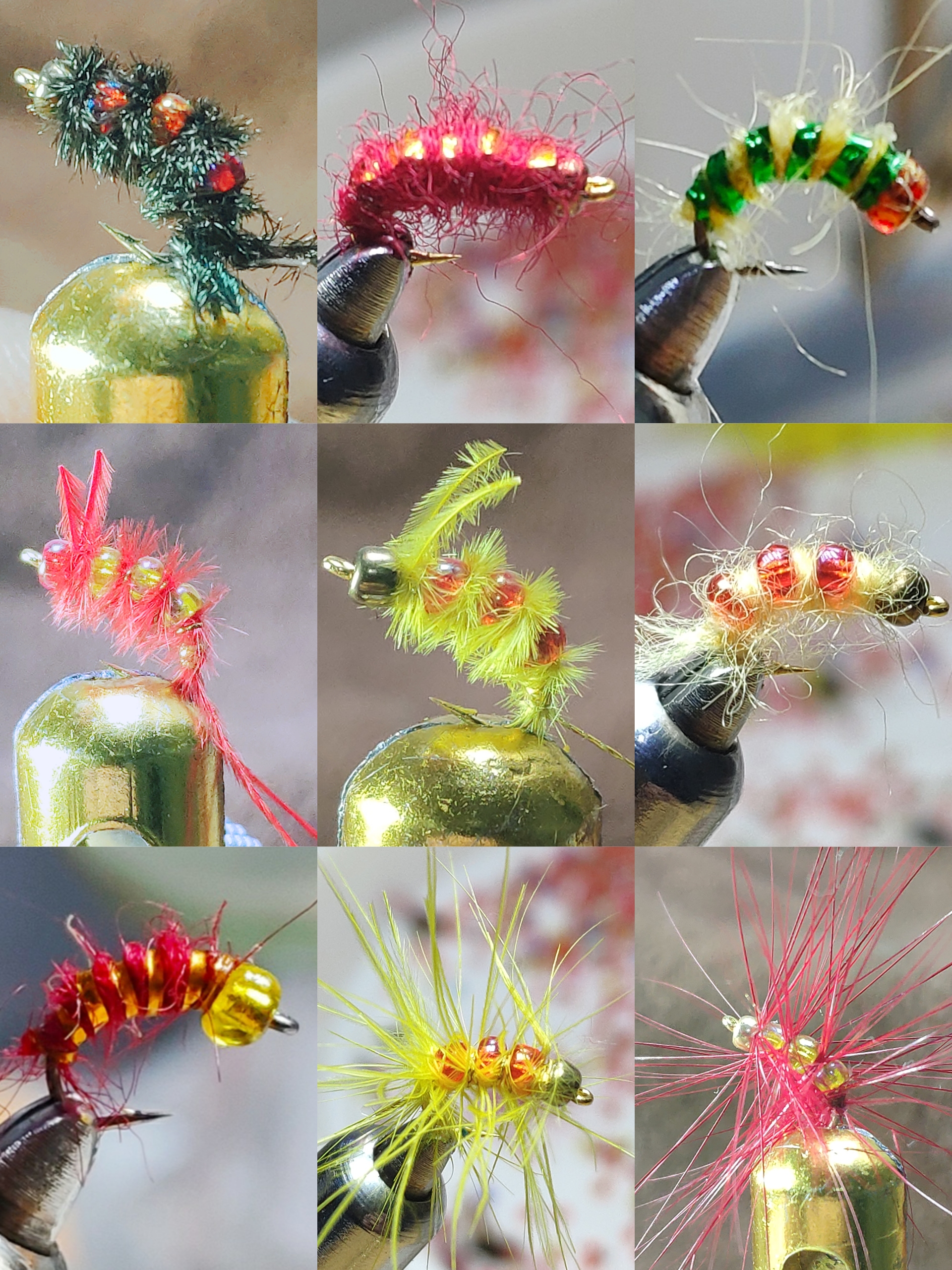 fly hook terrestrial larva