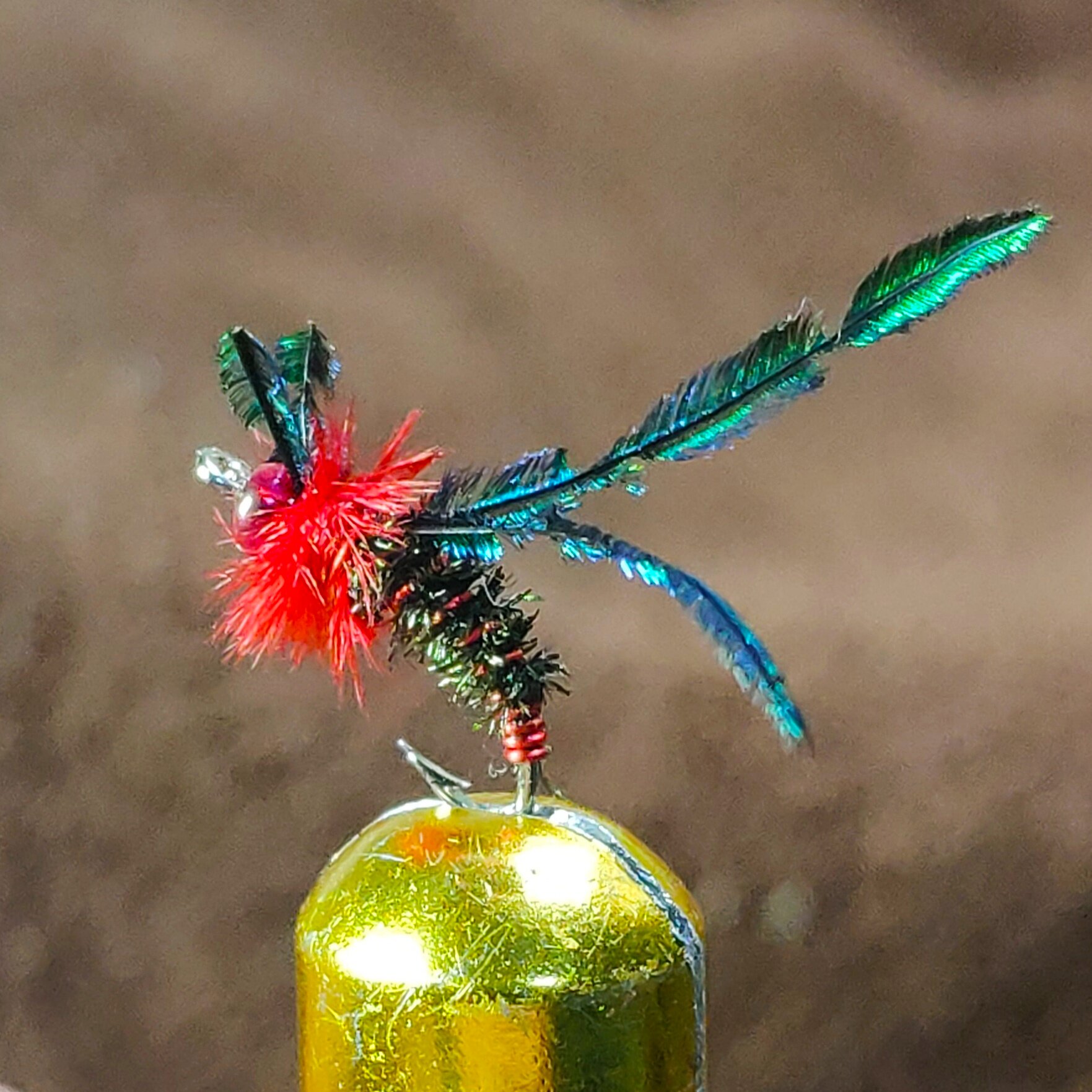 White Bar Horse Mouth Teething Fly Fly Hooks for Mosquito Series