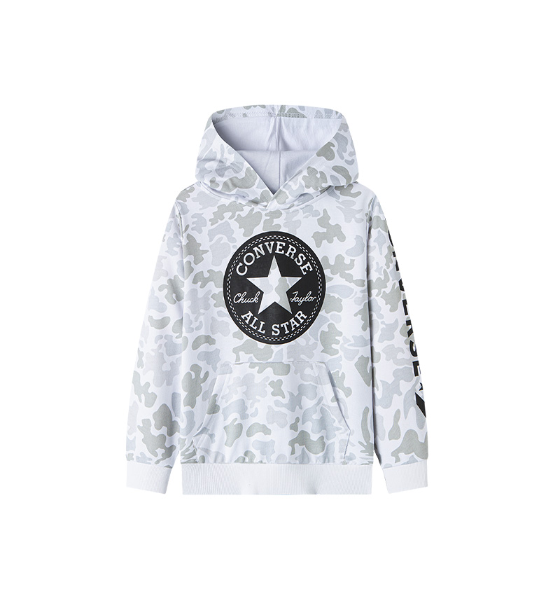 Converse匡威 男童 经典迷彩套头连帽卫衣 图5