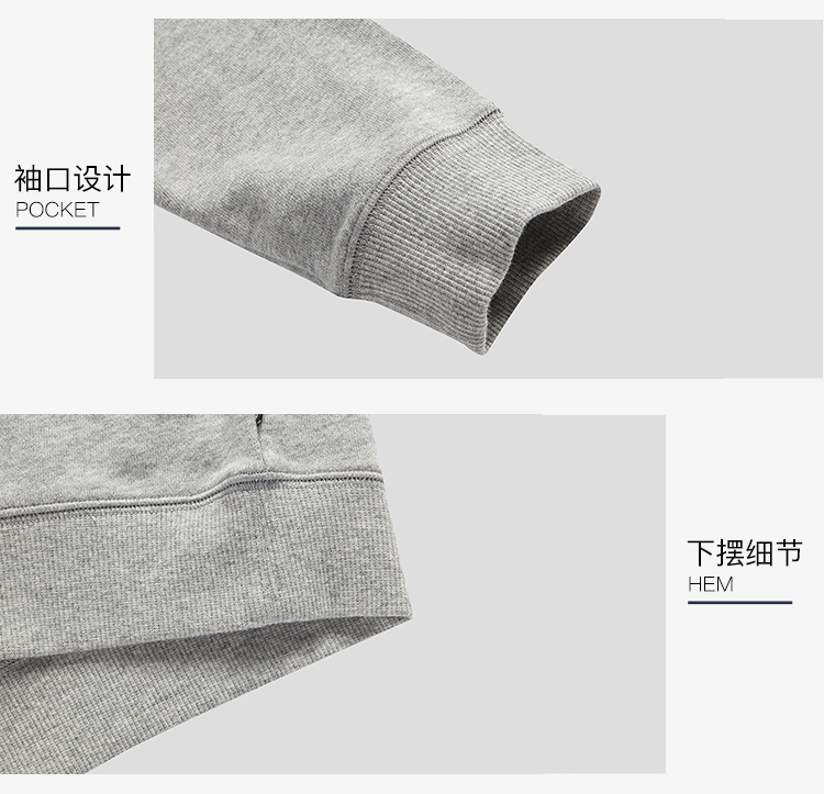 Converse 匡威 儿童潮流时尚 纯棉毛圈卫衣 有加绒款 图13