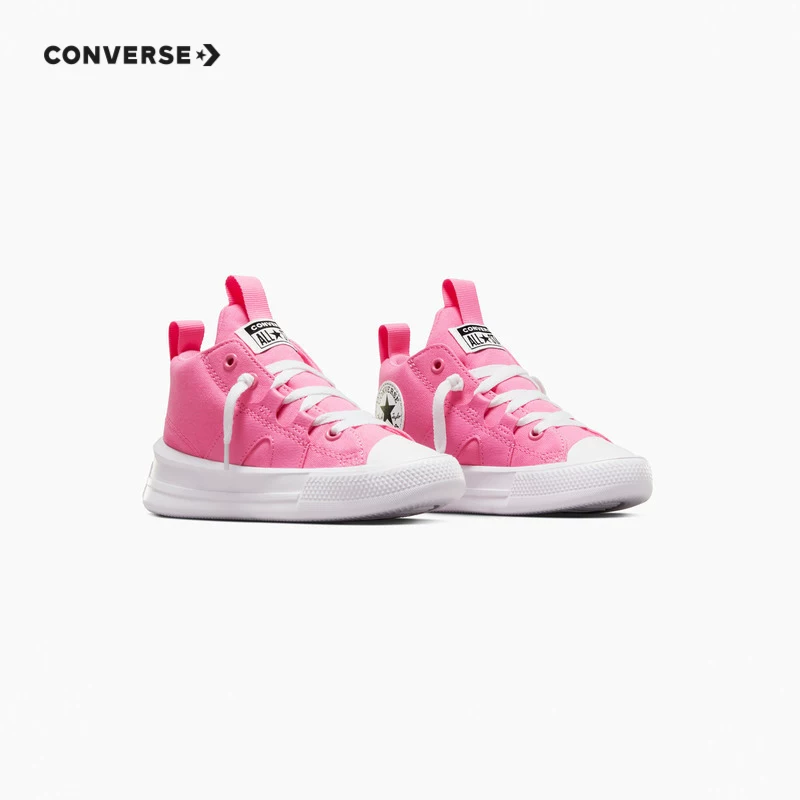 Детская обувь Converse, новые детские кеды на шнуровке среднего размера, канvas A06130C-H-33