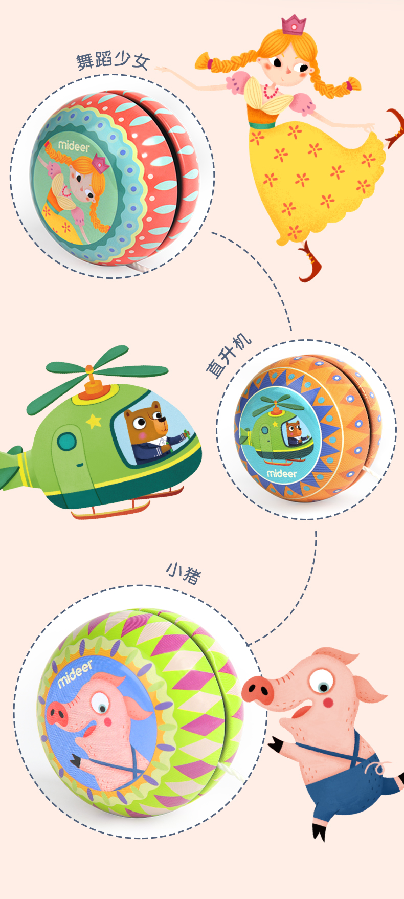Phiên bản sưu tập Yo-Yo Yo-Yo Tin Dày Dày Hoạt động tốt cho bé Đồ chơi quà tặng mẫu giáo yoyo shop