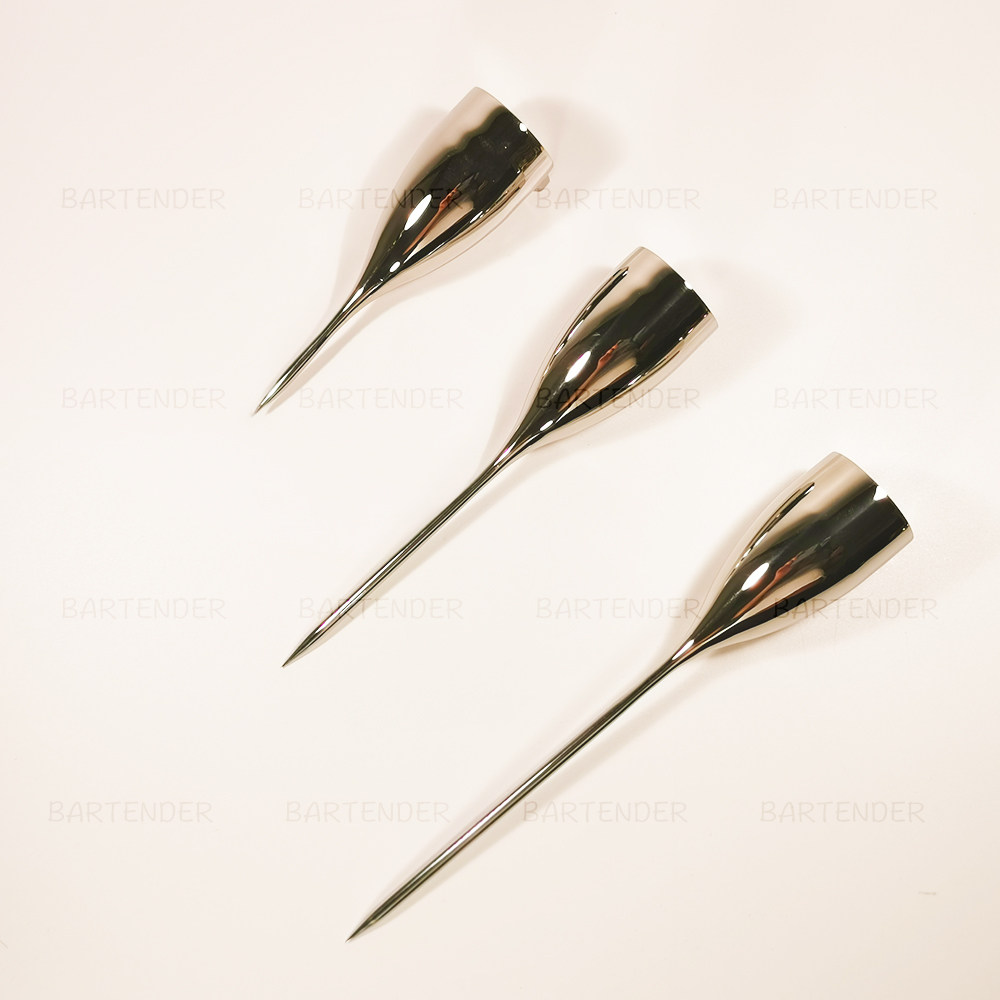 YUKIWA stainless steel single fork ice pick (imported from Japan)