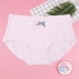 Hàng trăm cô gái cotton quần lót nữ học sinh quần đùi nữ trung eo eo trung học cơ sở phần dưới 92214 quần lót nữ cho người cao tuổi Giống cái