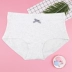 Hàng trăm cô gái cotton quần lót nữ học sinh quần đùi nữ trung eo eo trung học cơ sở phần dưới 92214 quần lót nữ cho người cao tuổi Giống cái