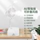 Folding Fan Mini Retractable Oscillating Remote Control Spray Household Multifunctional Outdoor Floor Fan with Power Bank
